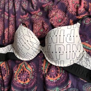 VS PINK WEAR EVERYWHERE PUSH UP BRA